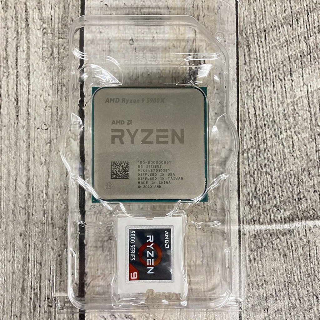 中古 AMD Ryzen 9 5900X (AM4/3.7/70M/C12/T24/105W) 143914 （362210