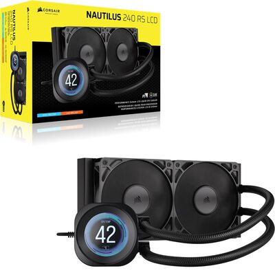 Corsair  NAUTILUS 240 RS LCD CW-9061031-WW (ブラック)