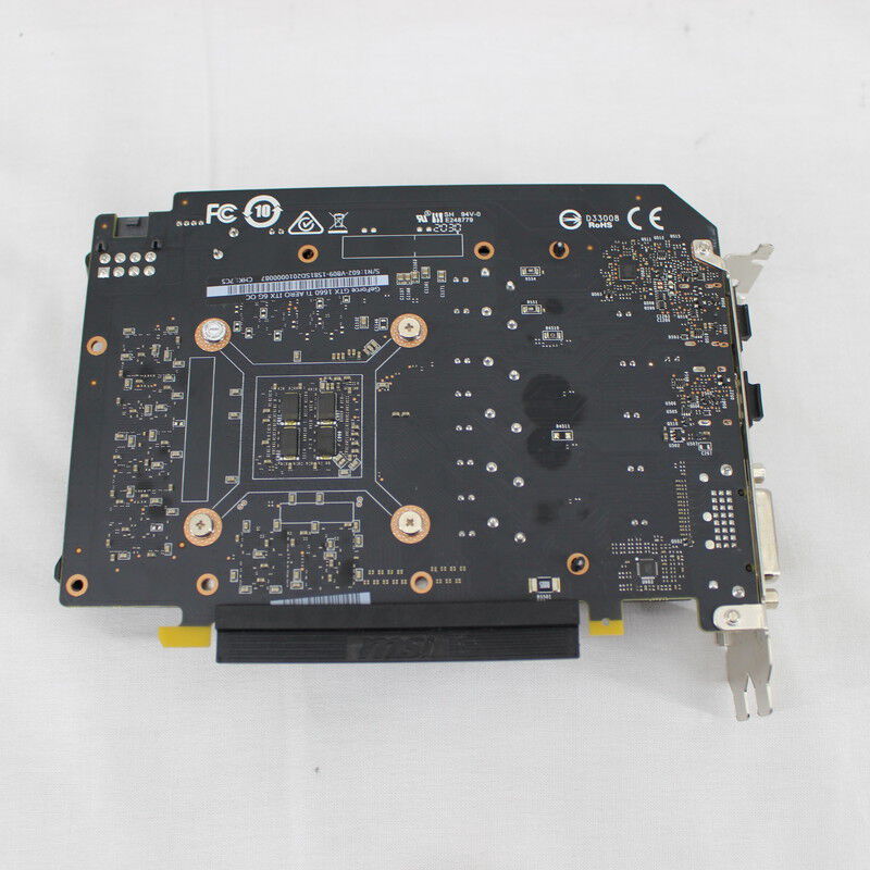 中古 MSI GeForce GTX 1660 Ti AERO ITX 6G OC（GTX 1660 Ti 6GB