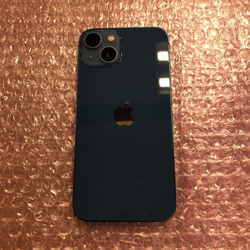 中古 【docomo版SIMフリー】Apple iPhone13 6.1インチ 128GB (ブルー