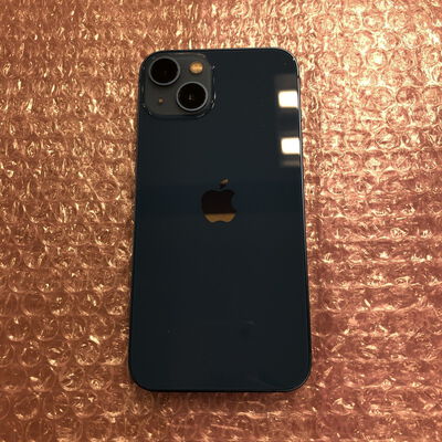 【宮崎恒久店】中古  【docomo版SIMフリー】Apple iPhone13 6.1インチ 128GB (ブルー) MLNG3J/A 147319 