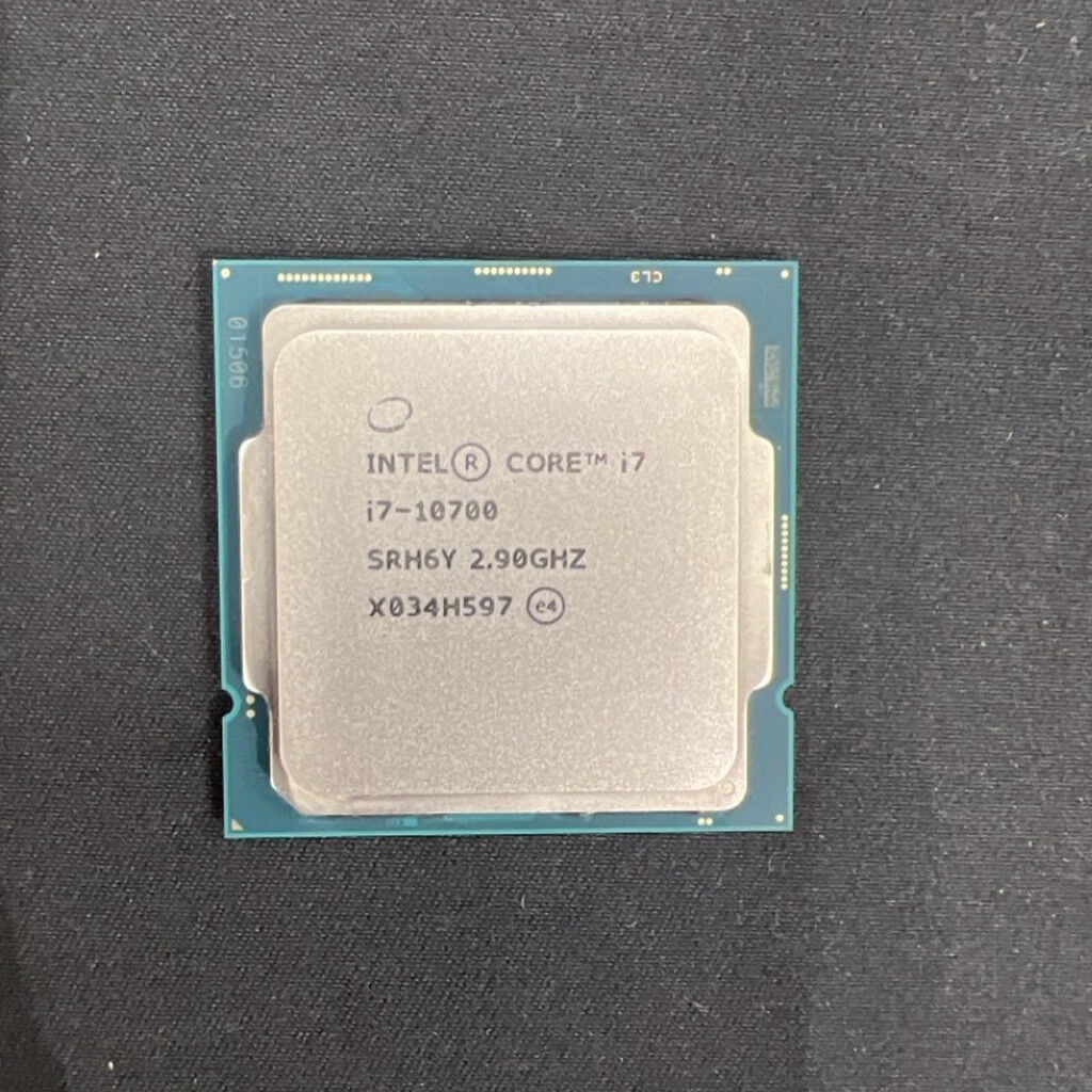 中古 INTEL Core i7 10700 (1200/2.9G/16M/C8/16) 142718 （373160