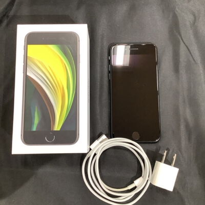 【静岡東瀬名店】中古  Apple iPhoneSE 4.7インチ (第2世代/2020) 128GB (ブラック) 国内版SIMロックフリー MXD02J/A 1460030087 