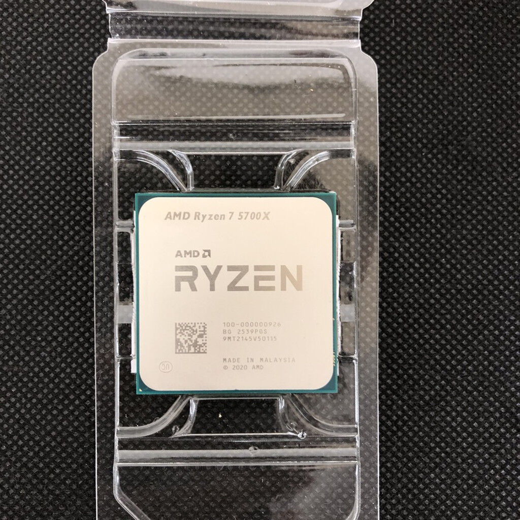 中古 AMD Ryzen 7 5700X (AM4/3.4GHz/36M/C8/T16/65W) 150182 （332076