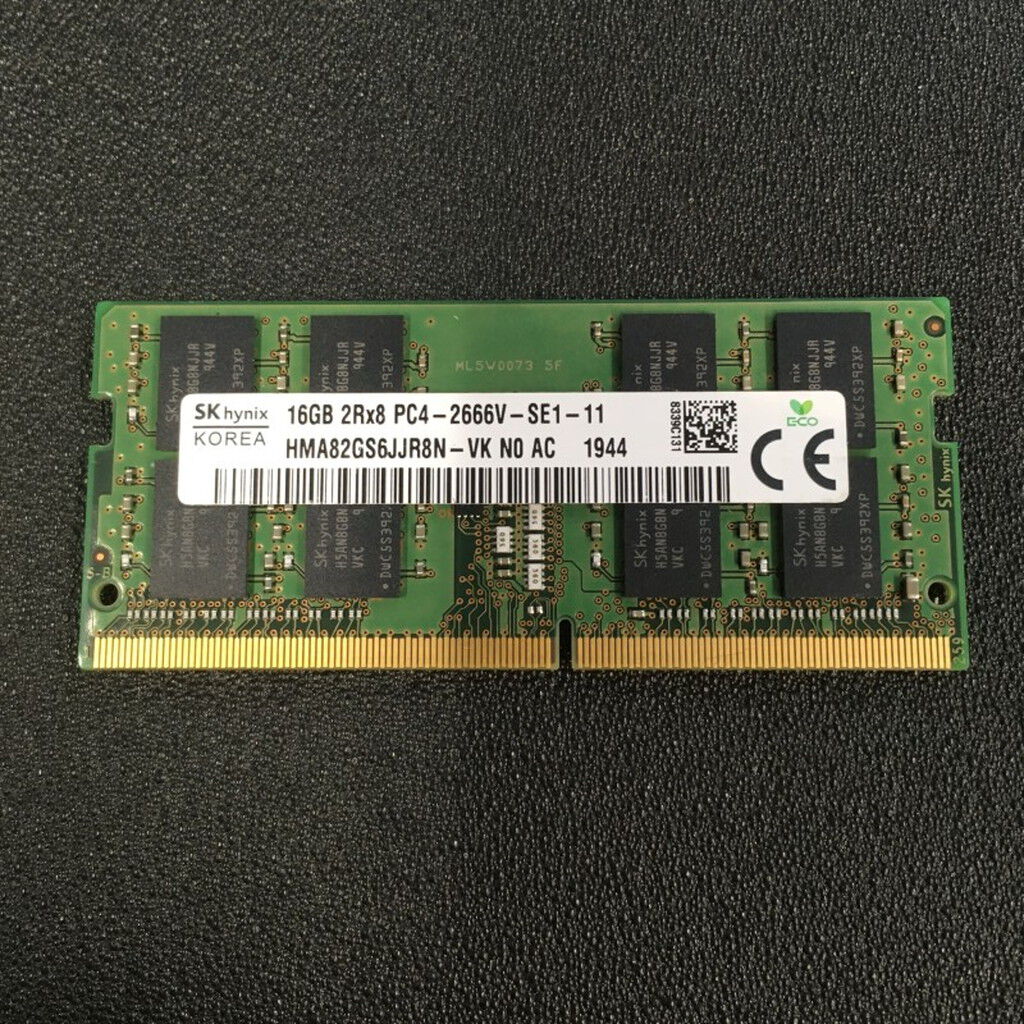 中古 PC4-21300 16GB ノート用(DDR4-2666) 150696 （366863