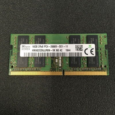 【博多店】中古  PC4-21300 16GB ノート用(DDR4-2666) 150696 