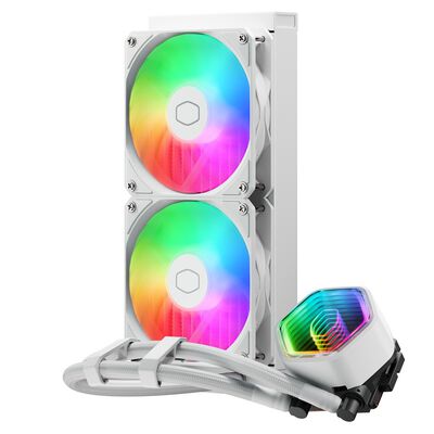 CoolerMaster  MasterLiquid 240 Core II White MLW-D24M-A18PA-RW (ホワイト) 