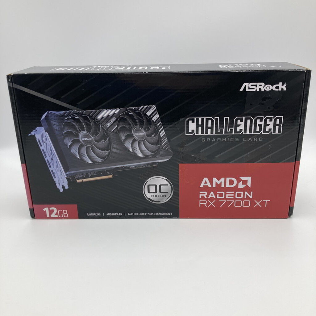 中古 ASRock RX7700XT CL 12GO(RX7700XT Challenger OC) 3430006422