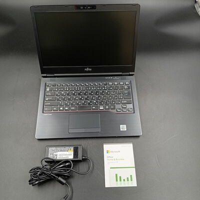 【大須店】中古  FUJITSU LIFEBOOK U7410 (INTEL Core i5 10310U 1.7GHz/16GB/SSD256GB/-/オンボード/14/1366x768/Wi-Fi/WEBCAM/W11H64/Microsoft Office Home and Business 2024付) 180536 