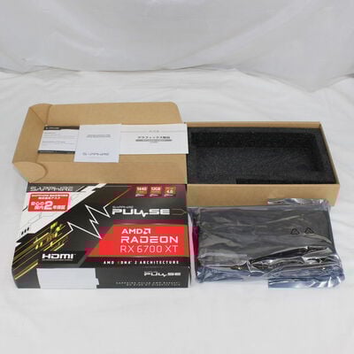 【通販センター】中古  SAPPHIRE PULSE RADEON RX 6700 XT 12G GDDR6（RX6700XT 12GB） 3480024318 