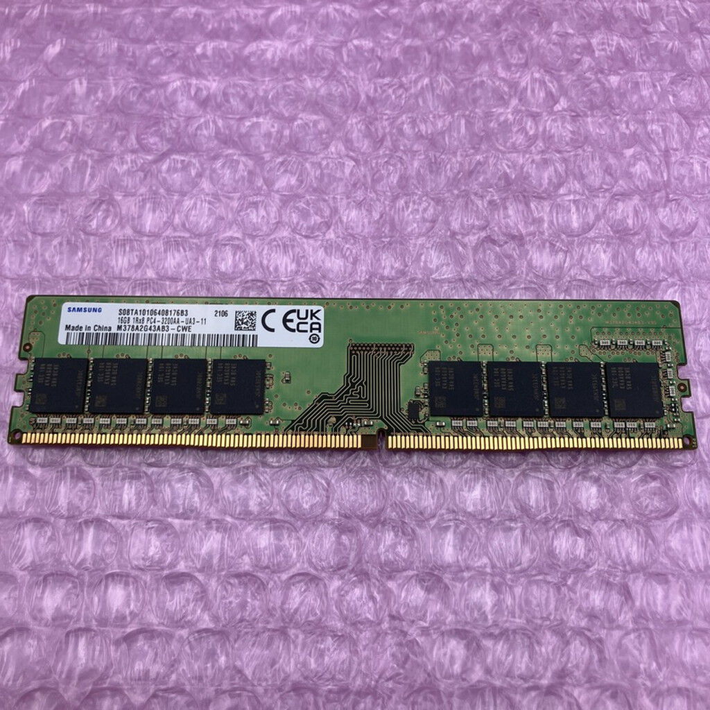 中古 PC4-25600 16GB デスクトップ用(DDR4-3200) 140728 （398591