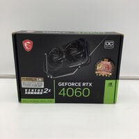 中古  MSI GeForce RTX 4060 VENTUS 2X BLACK 8G OC (RTX4060 8GB) 158792 
