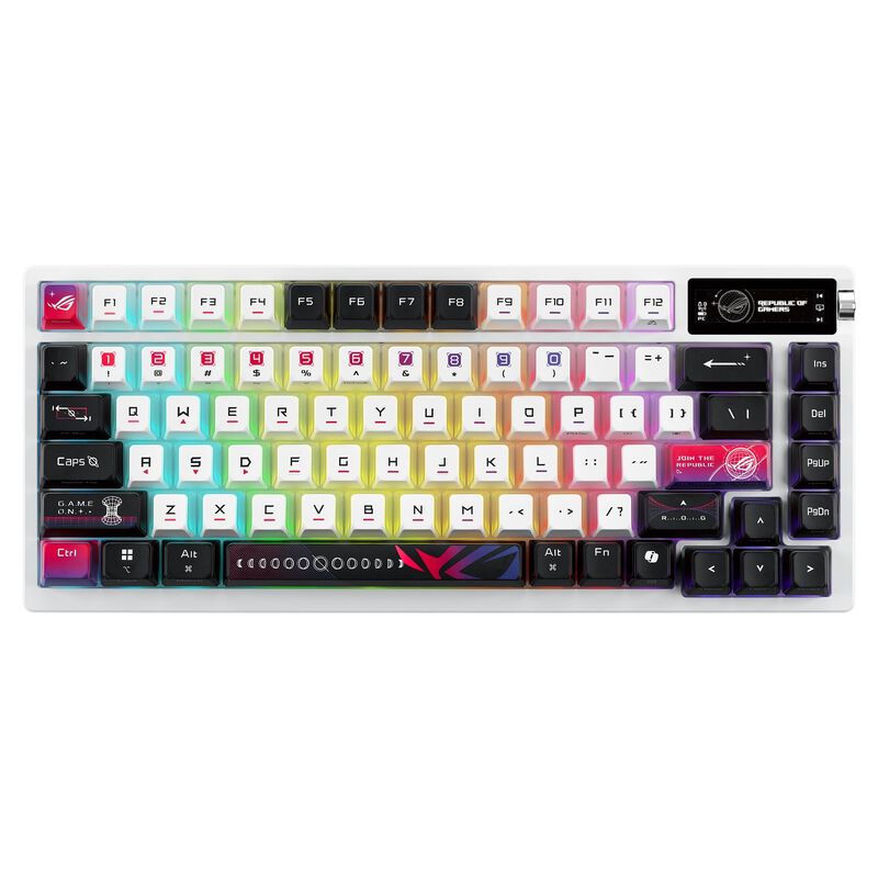 ASUS ROG Azoth X (M704 AZOTH X /NXSWV2/US/PBT//KB) | パソコン通販 ASUS ROG Azoth X (M704 AZOTH X /NXSWV2/US/PBT//KB) | パソコン通販
