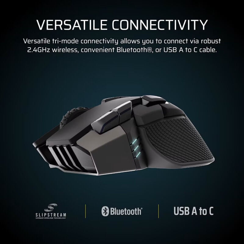 Corsair IRONCLAW WIRELESS SE CHR-9317110-WW (ワイヤレス ゲーミング