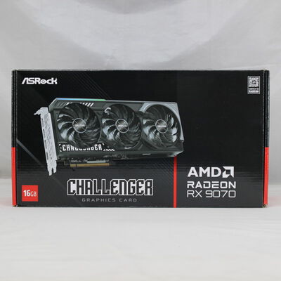 中古  ASRock RX9070 CL 16G Challenger (RX9070 16G) 176953 