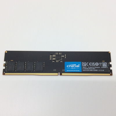 【浜松店】中古  PC5-38400 16GB デスクトップ用(DDR5-4800) 149151 