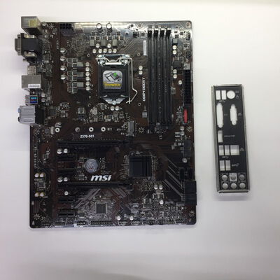 【千葉店】中古  MSI Z370-S01 (Z370 1151 ATX DDR4) 170067 
