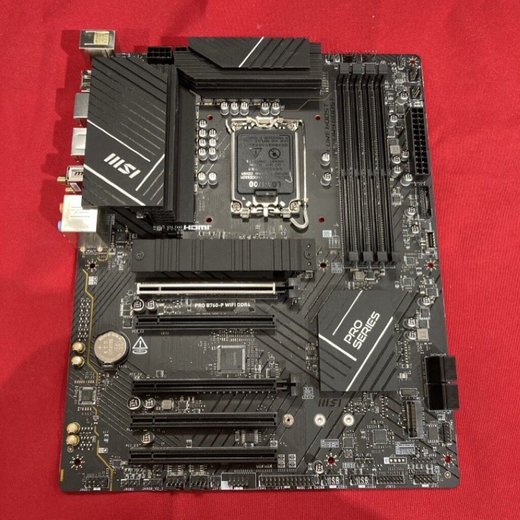 MSI PRO B760-P WIFI DDR4/TW　ジャンク MSI PRO B760-P WIFI DDR4/TW ジャンク 中古 MSI PRO B760-P WIFI DDR4