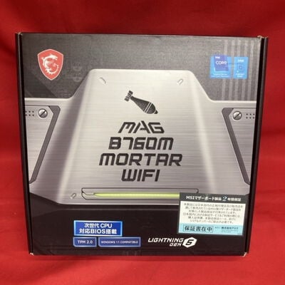 【千葉店】中古  MSI MAG B760M MORTAR WIFI (B760 1700 mATX DDR5) 167300 