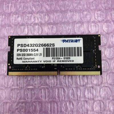 【町田店】中古  PC4-21300 32GB ノート用(DDR4-2666) 177982 