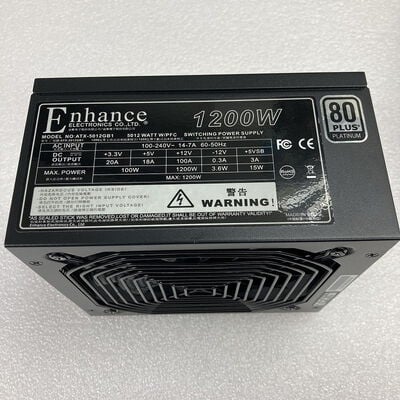 【京都店】中古  ENH ATX-5012GB (ATX 1200w 80+P) 1460018094 