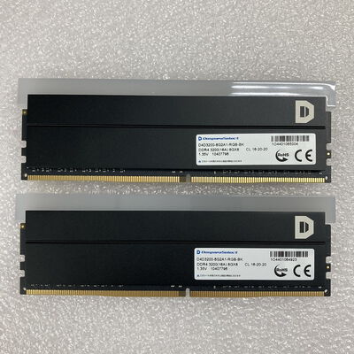 【京都店】中古  ﾄﾞｽﾊﾟﾗｾﾚｸﾄ D4D3200-8G2A1-RGB-BK(DDR4-3200 8GBx2) 3180006037 