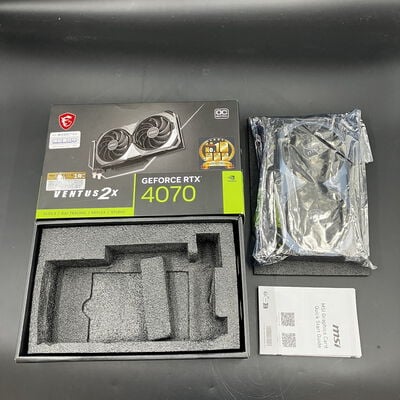 【大須店】中古  MSI GeForce RTX 4070 VENTUS 2X 12G OC(RTX4070 12GB) 3480036515