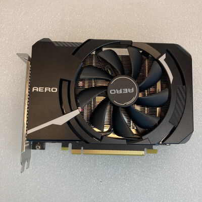 【京都店】中古  msi GeForce RTX 3060 AERO ITX 12G OC (RTX3060 12GB) 3180007002 