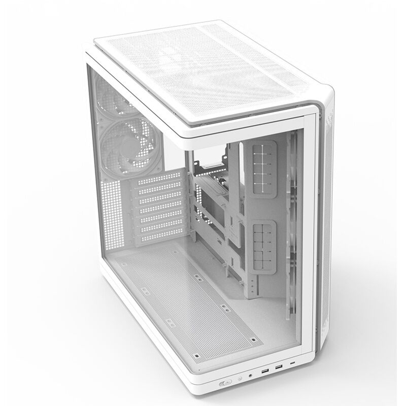 ZALMAN P60 White (ATX ガラス ホワイト) ｜ パソコン通販のドスパラ