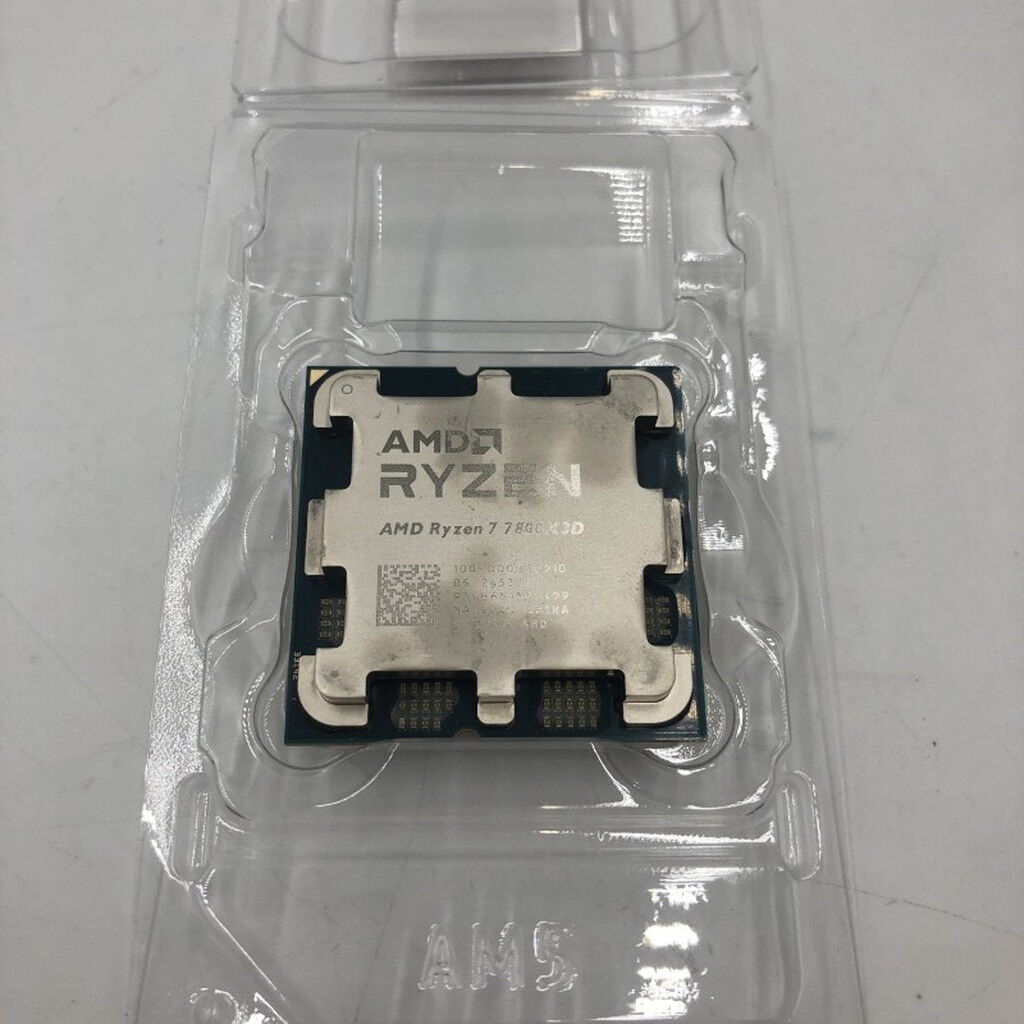 中古 AMD Ryzen 7 7800X3D (AM5/4.2/104M/C8/T16/120W) 157139