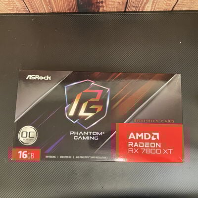 【富士青葉店】中古  ASRock RX7800XT PG 16GO(RX7800XT Phantom GamingOC 5070001309 