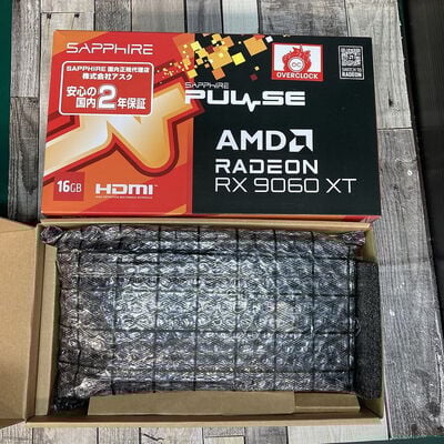 【広島店】中古  SAPPHIRE PULSE Radeon RX 9060 XT GAMING OC 16GB (RX9060XT 16G) 179905 