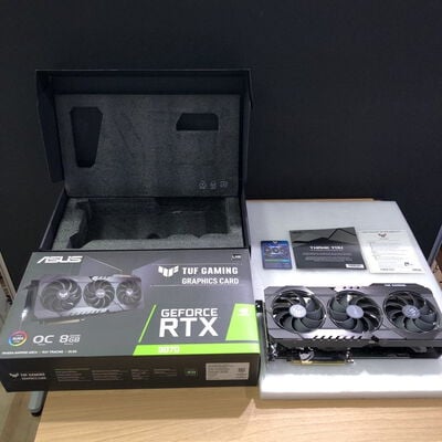 【甲府飯田店】中古  ASUS TUF-RTX3070-O8G-V2-GAMING (RTX3070 8GB) 3170006485 