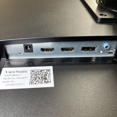 【富士青葉店】中古  Viewsonic VX2728J2-7 (27"W 2H1DP IPS 240Hz) 5070001480 