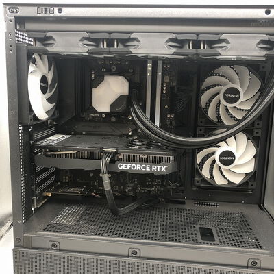 【宇都宮鶴田店】中古  自作パソコン(Ryzen 7 5700X/32GB/SSD500GB/RTX4060/W11H) 5280001087 