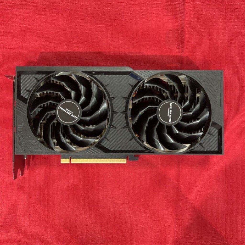 中古 玄人志向 GG-RTX4070-E12GB/DF (RTX4070 12GB) 184188