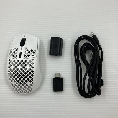 【秋葉原本店】中古  SteelSeries ゲーミングマウス Aerox 3 Wireless ホワイト 3410011359 