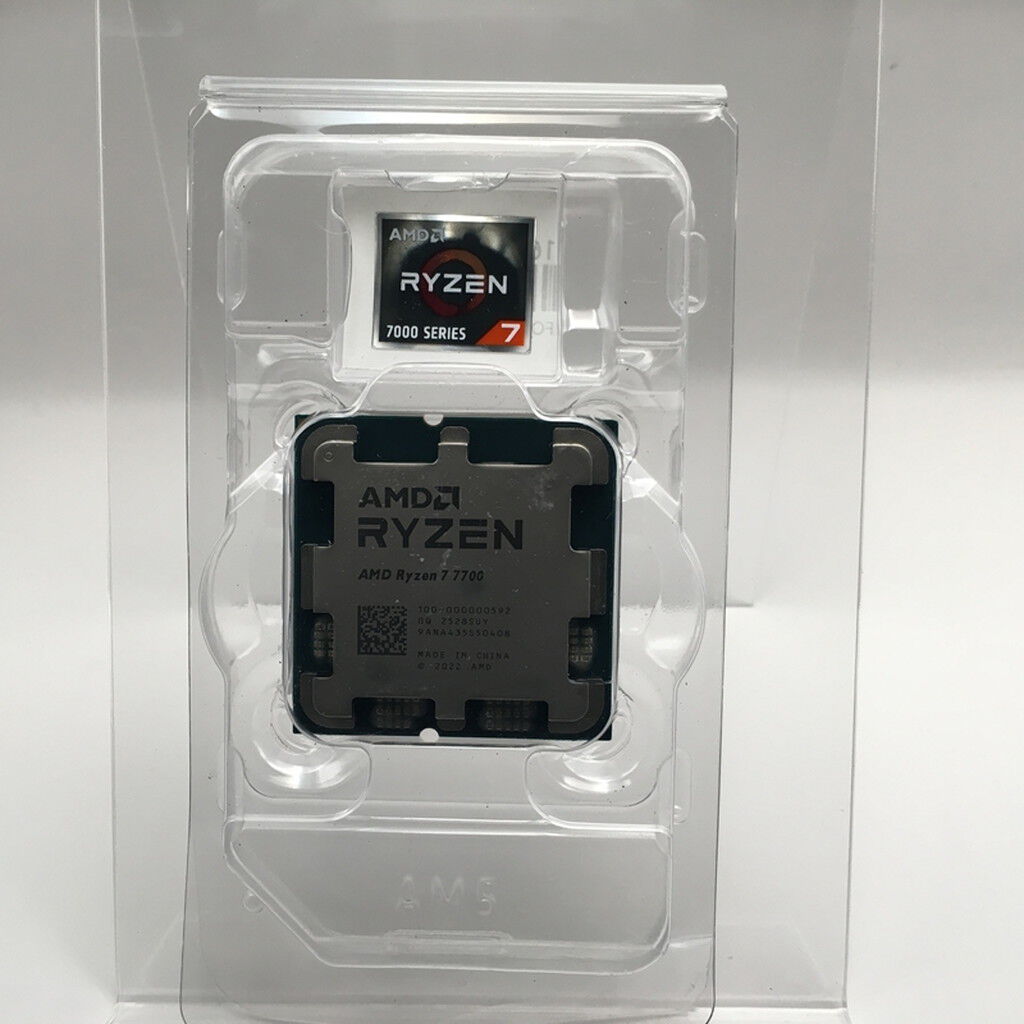 中古 AMD Ryzen 7 7700 (AM5/3.8GHz/40M/C8/T16/65W) 1460024624