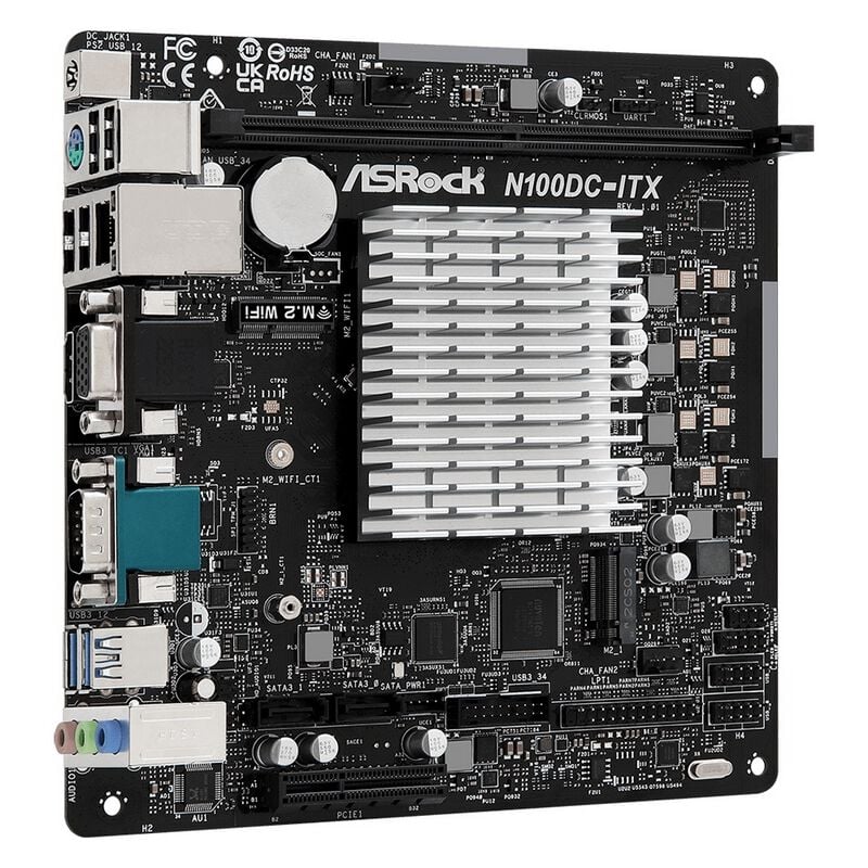 ASRock N100DC-ITX (Intel N100 Mini-ITX) ｜ パソコン通販のドスパラ