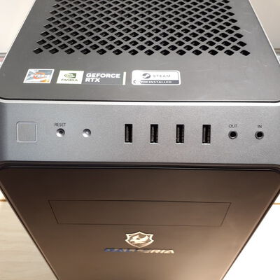 【鹿児島店】中古  GALLERIA RM7R-R46T(Ryzen 7 5700X/32GB/SSD500GB+1TB/RTX4060Ti 8GB/W11H) 4700001099 