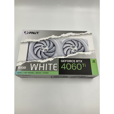 【秋葉原本店】中古  Palit NE6406T019P1-1048L(RTX4060Ti WHITE 8G) 175561【8/14価格改定!】 