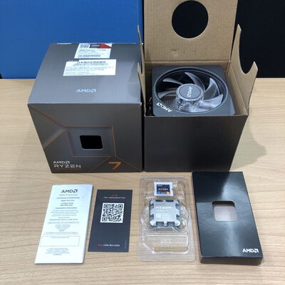 【甲府飯田店】中古  AMD Ryzen 7 7700 (AM5/3.8GHz/40M/C8/T16/65W) 4720002252 