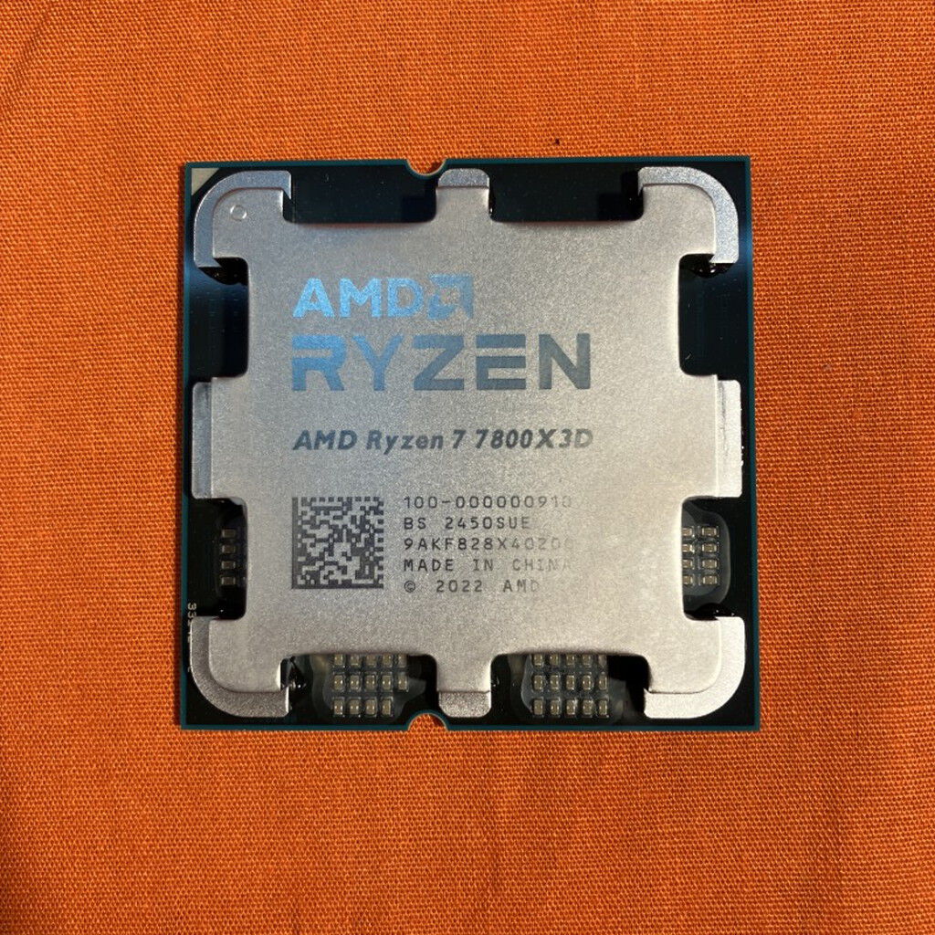 AMD Ryzen 7800X3D 新品未使用 AMD Ryzen™ 7 7800X3D ゲーミング プロセッサ