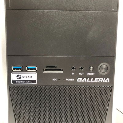 【郡山安積店】中古  GALLERIA RT5(Ryzen 5 3600/16GB/SSD256GB/GTX1660 SUPER/DVD-RW/W11H) 4640002677 
