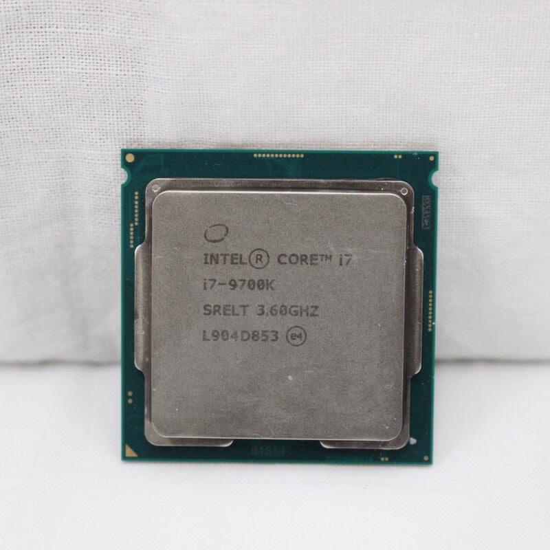 中古 INTEL Core i7 9700K (1151/3.60GHz/12M/C8/T8) 138481 （310790