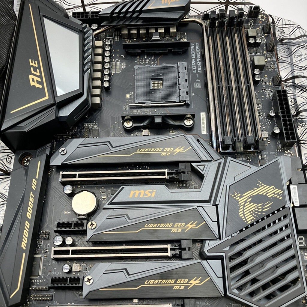 中古 MSI MEG X570 ACE (X570 AM4 ATX DDR4) 140048 （318133