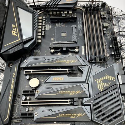 【佐賀南部バイパス店】中古  MSI MEG X570 ACE (X570 AM4 ATX DDR4) 140048 