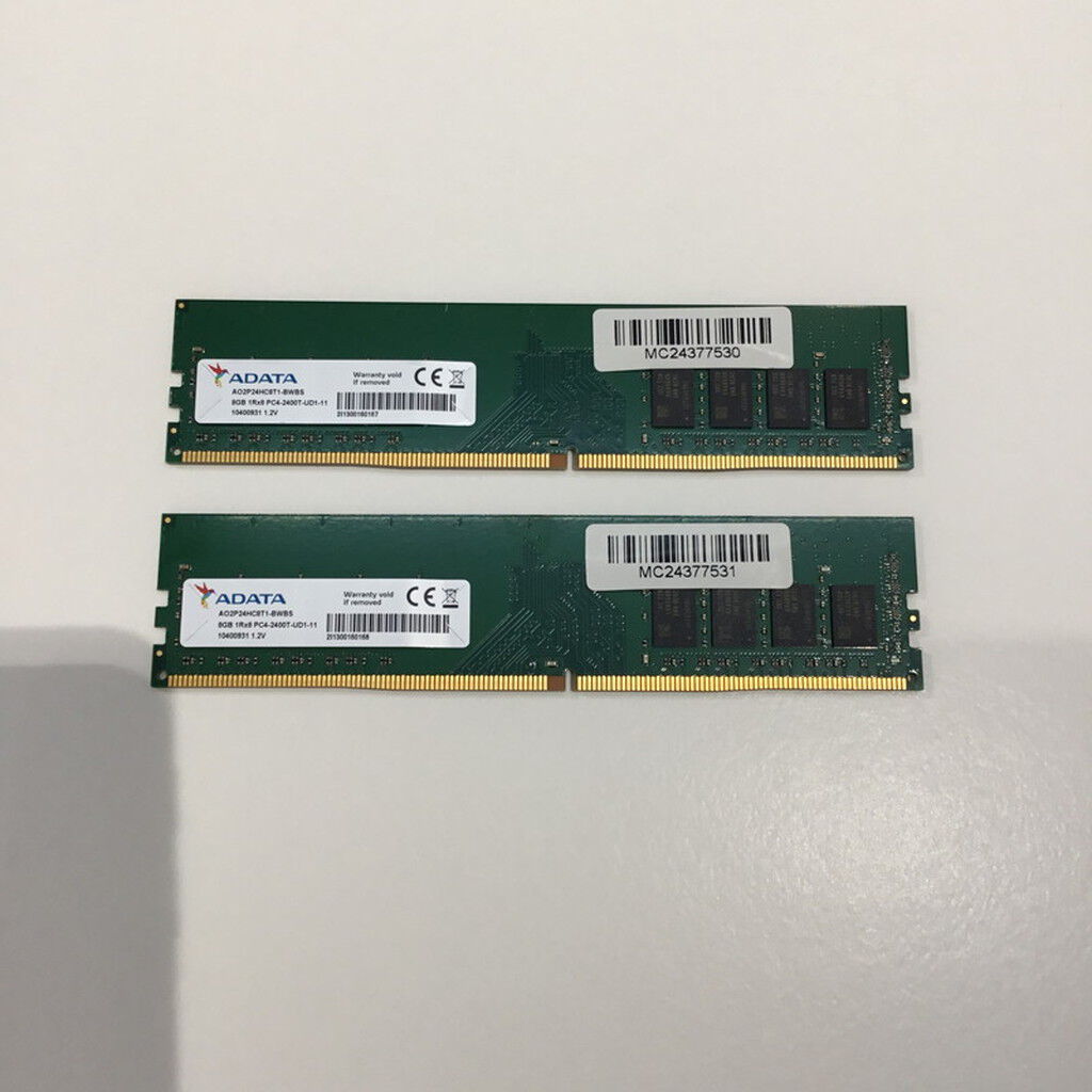 日本製 CENTURY DDR4-2400 8GB×2枚 計16GB ECC 中古 8GB 2枚組(合計16GB) PC4-19200/DDR4-2400 デスクトップ用 190927