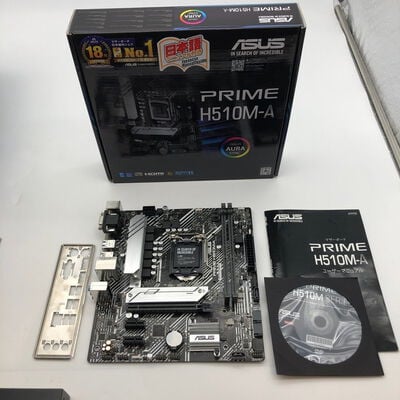 【大分店】中古  ASUS PRIME H510M-A (H510 1200 mATX) 146715 