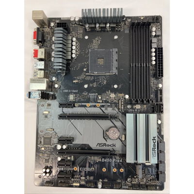 【仙台店】中古  ASRock B450 Pro4 (B450 AM4 ATX DDR4) 137906 